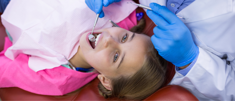 Bright smiling with Dental Bonding