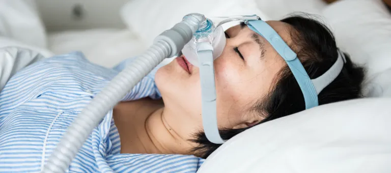 CPAP machine for sleep apnea treatment